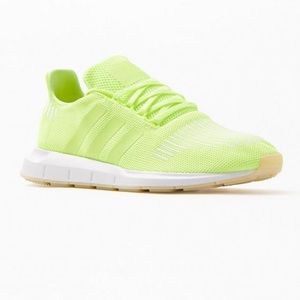 adidas fluorescent green shoes